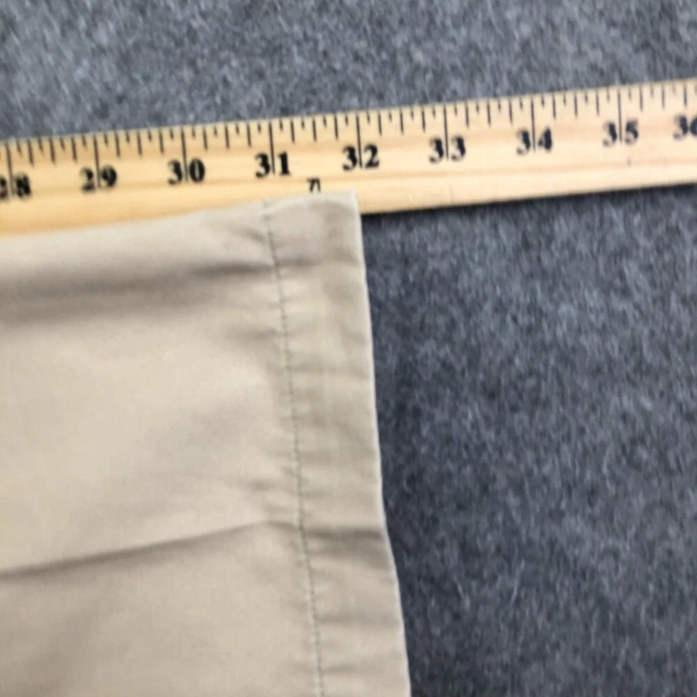 Johnston & Murphy Pants Mens 33x32 Beige Chino Slim Straight Casual Khakis